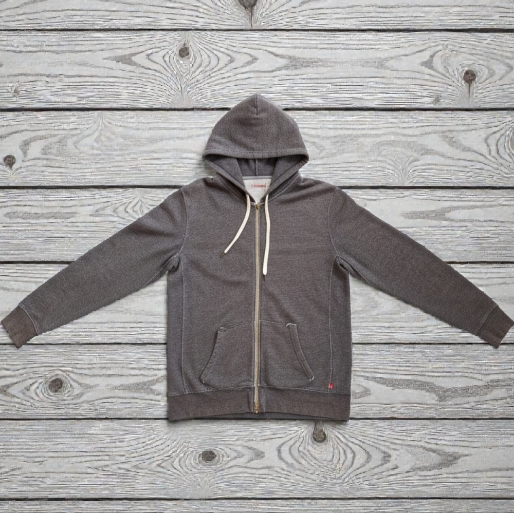 Levi's Charcoal Zip-Up Hoodie